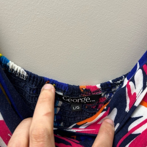 George Midi Multicoloured Summer Dress - Picture 4 of 4